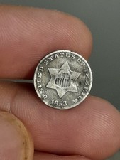 1853 3 Cent Silver