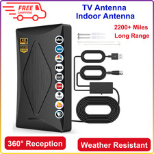 2025 TV Antenna Indoor Antenna For Smart TV, 2200 Miles Long Range Reception