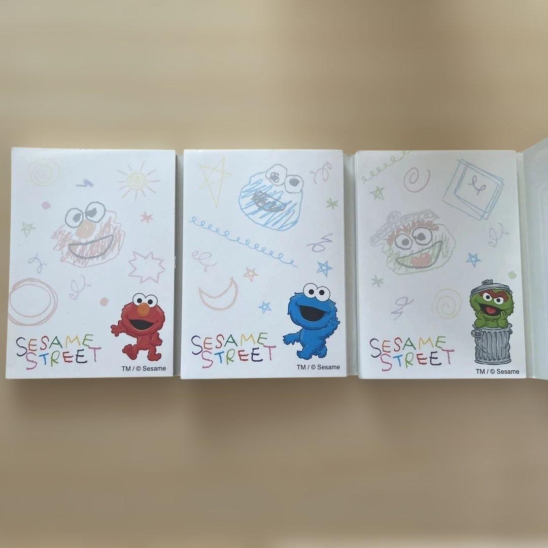 Heisei Retro Sesame Street Memo Pad Osso-Share That Time Item
