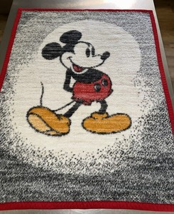 Vintage Mickey Mouse Blanket | eBay