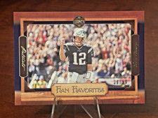 2020 Panini Legacy Tom Brady Fan Favorites Blue Parallel Patriots #'d /50