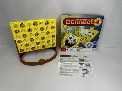 Connect 4 SpongeBob Schwammkopf 2008 Edition Hasbro MB Spiele Familienspiel selten UK