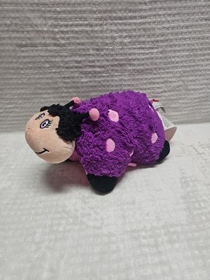 Pillow Pets Pee Wees Dreamy Lady Bug Limited Edition Purple Stuffed Plush 11.5''