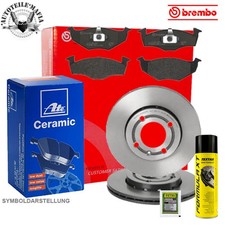 Brembo Bremsensatz + Reiniger Ceramic VORNE Ø308mm Opel Astra H Corsa Meriva Zaf