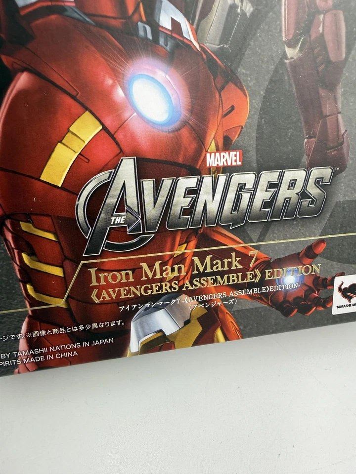 Figura Marvel Bandai S.H.Figuarts Iron Man Mark VII 7 Avengers Assemble Edition Foto 4 de 4