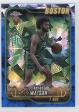 2024-25 Topps Chrome Sapphire Edition Anton Watson #107 1jj7