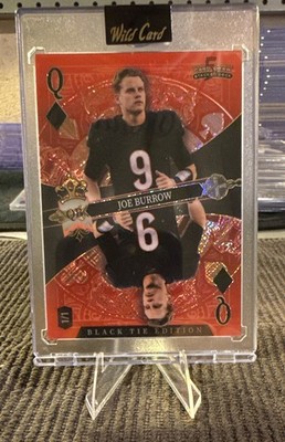 Wild Card 2025 Black Tie Edition Joe Burrow Bengals 1/1 #5