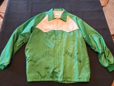 Vintage Pioneer Seeds Mens Large Green Swingster Jacket