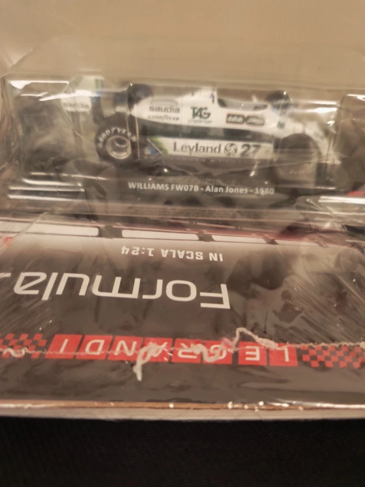 LE GRANDI F1- WILLIAMS FW07B-ALAN JONES-1980- CENTAURIA 1/24 NUOVA - Immagine 2 di 3