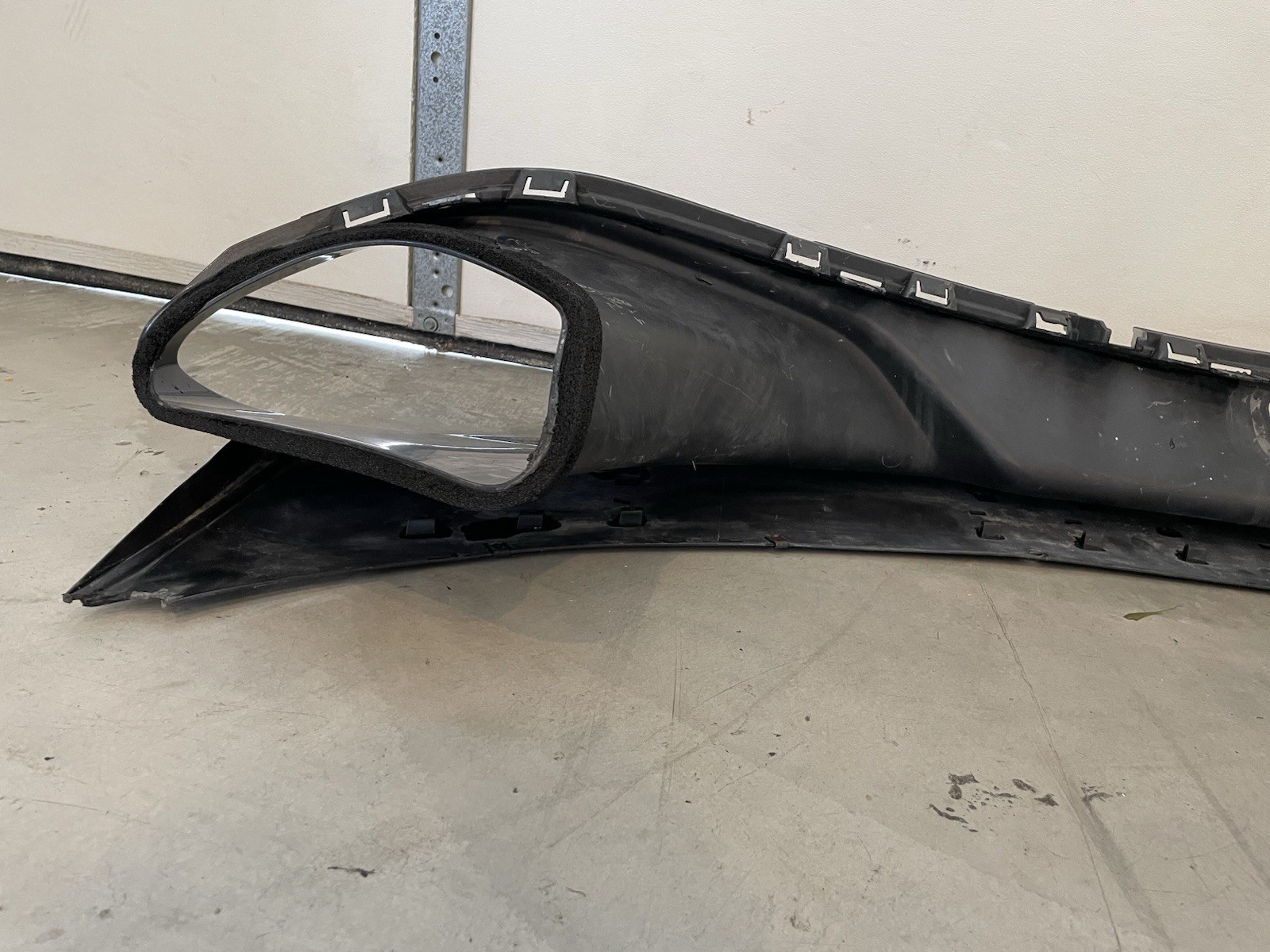 McLaren 720s Front Bumper Spoiler OEM Used Condition Gray Color