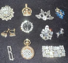 Vintage To Now Costume Jewelry Lot Rhinestone Jewelry