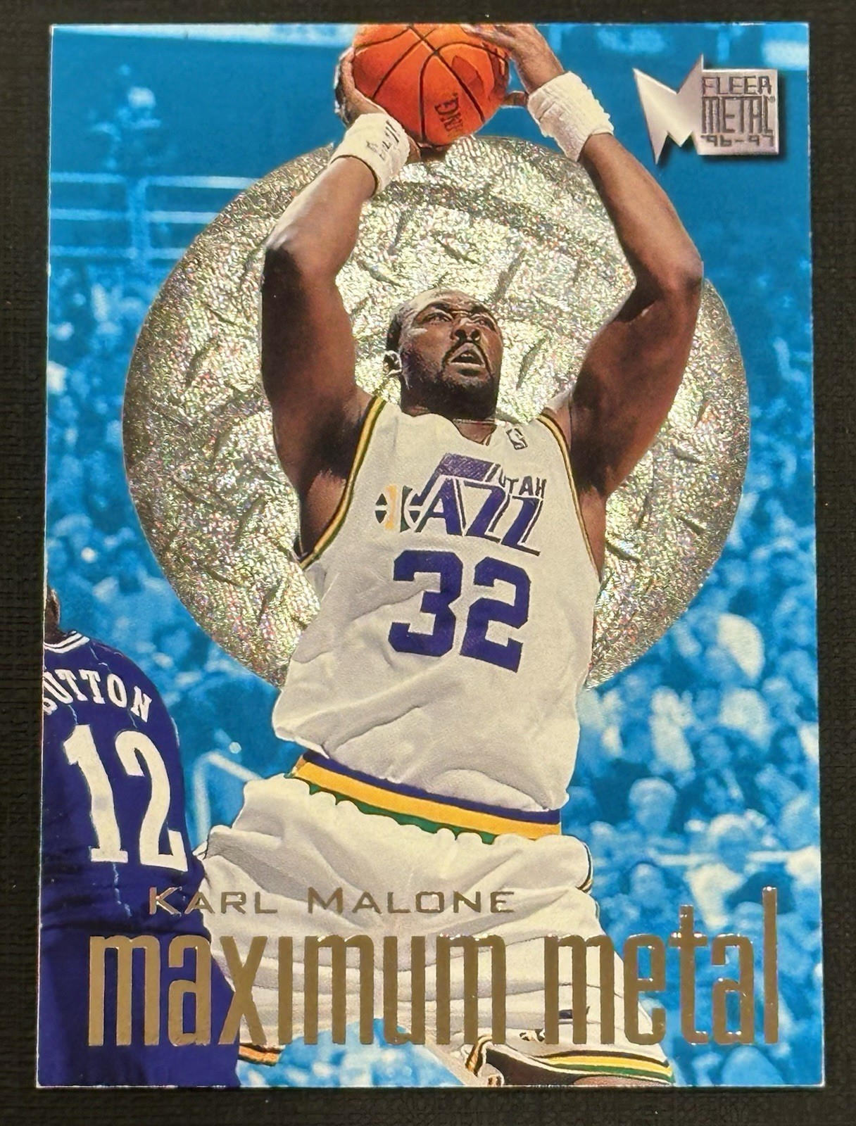1996-97 Fleer Metal Karl Malone Maximum Metal #6