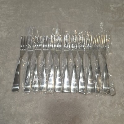 Sant' Andrea By Oneida Fulcrum Stainless Steel 7.5'' Heavy Forks Set of 12