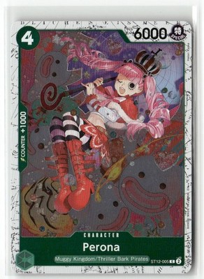 PERONA ST12-005 Foil One Piece Game Start Deck Zoro & Sanji Card