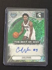 2025-26 Topps Bowman Universty's Best Cam Ward Auto #BA-CW 55/99