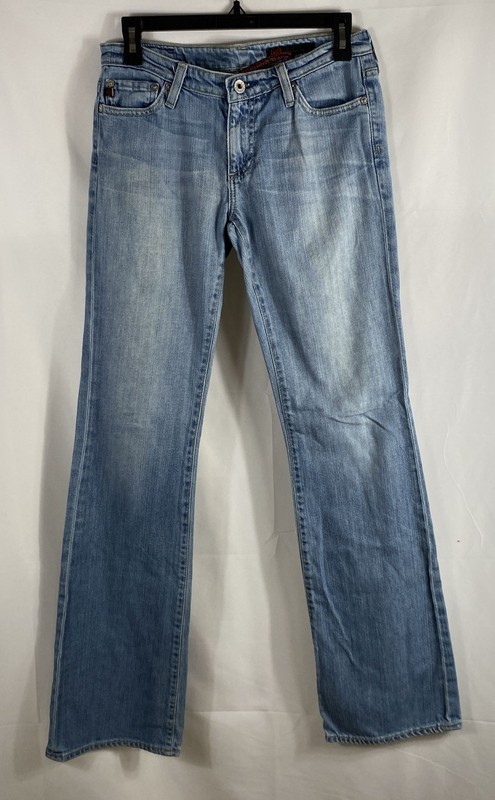 AG Adriano Goldschmied Women's Bootcut Jeans Light Wash Made in USA Sz 27
