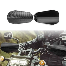 MOFUN Carbon Fiber Pattern Hand Guards For Harley Breakout Low Rider ST Softail