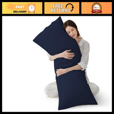 Oversized Body Pillowcase 100 Egyptian Cotton 600TC - Soft Envelope Closure 22x