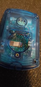 Sega Dreamcast VMU Visual Memory Card Unit Transparent Blue