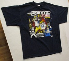 Circle City Classic 1999 Hampton U vs Southern U Football Vintage T Shirt 2XL