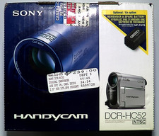 Sony DCR-HC52 Mini DV Handycam Camcorder, Silver New Sealed NOS