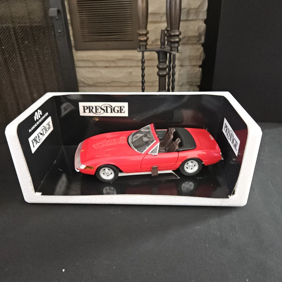 1: 18 红色法拉利 365 GTS Solido Prestige 8017 全新带盒 — 第 2/4 张图片