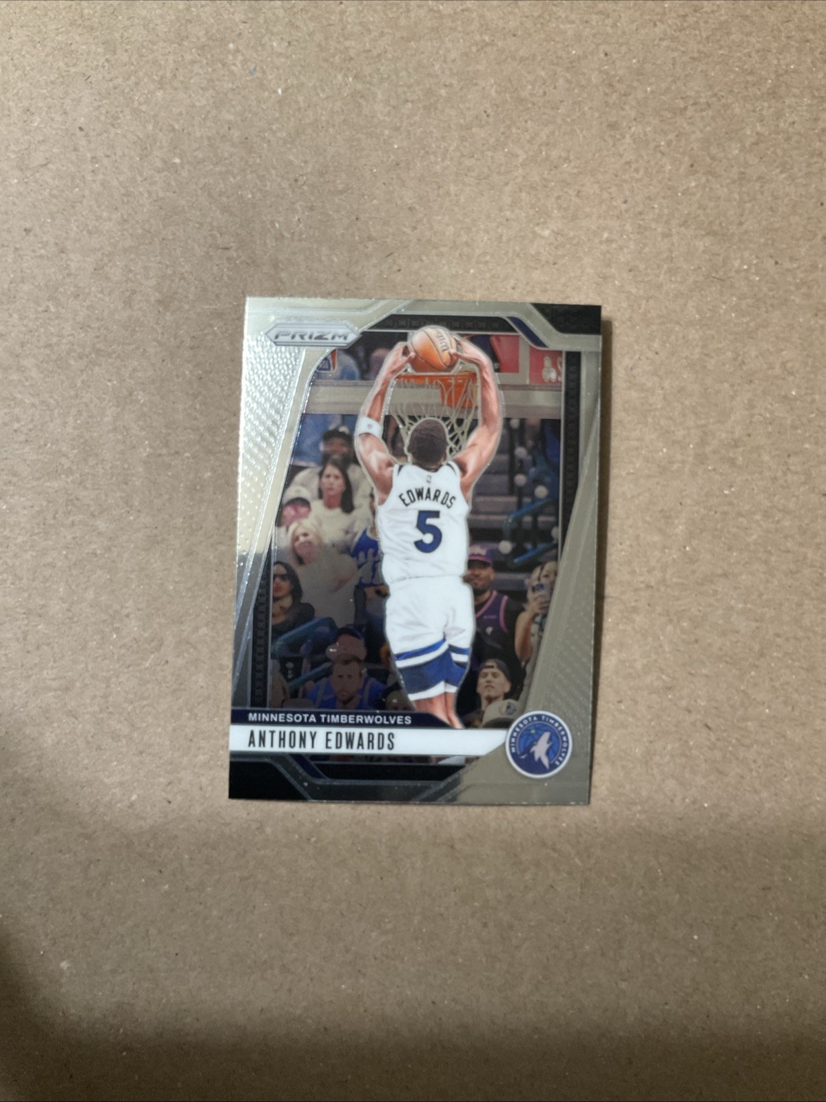 2024-25 Panini Prizm #100 Anthony Edwards Image Variation SSP Timberwolves