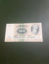 Rare note 100 kroner 1972 - Danimarca