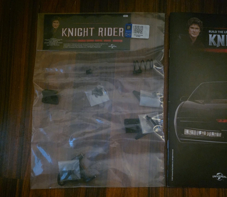 1/8 FANHOME DEAGOSTINI BUILD THE K2000 KITT K.I.T.T. KNIGHT RIDER CAR ISSUE 8. - Image 3 of 3