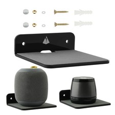 Floating Shelf Wall Mounted Display Shelves Speaker Holder Rack Acrylic Small UK