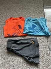 Boys 3 Pc Set Under Armour  And Nike Size 4