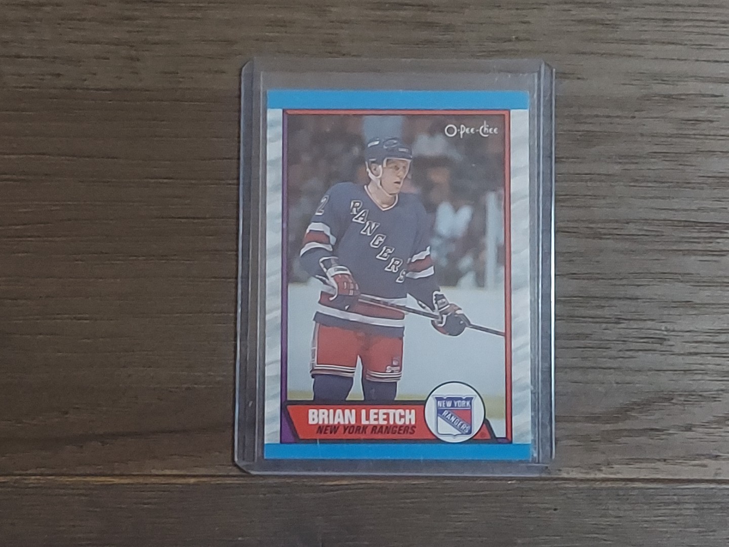 1989-90 O-Pee-Chee - Brian Leetch #136 (RC)