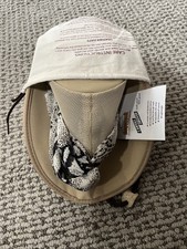 Barmah Aussie Canvas Breeze Hat Ladies Small Tan Mesh Crown Sun Outdoor Hat