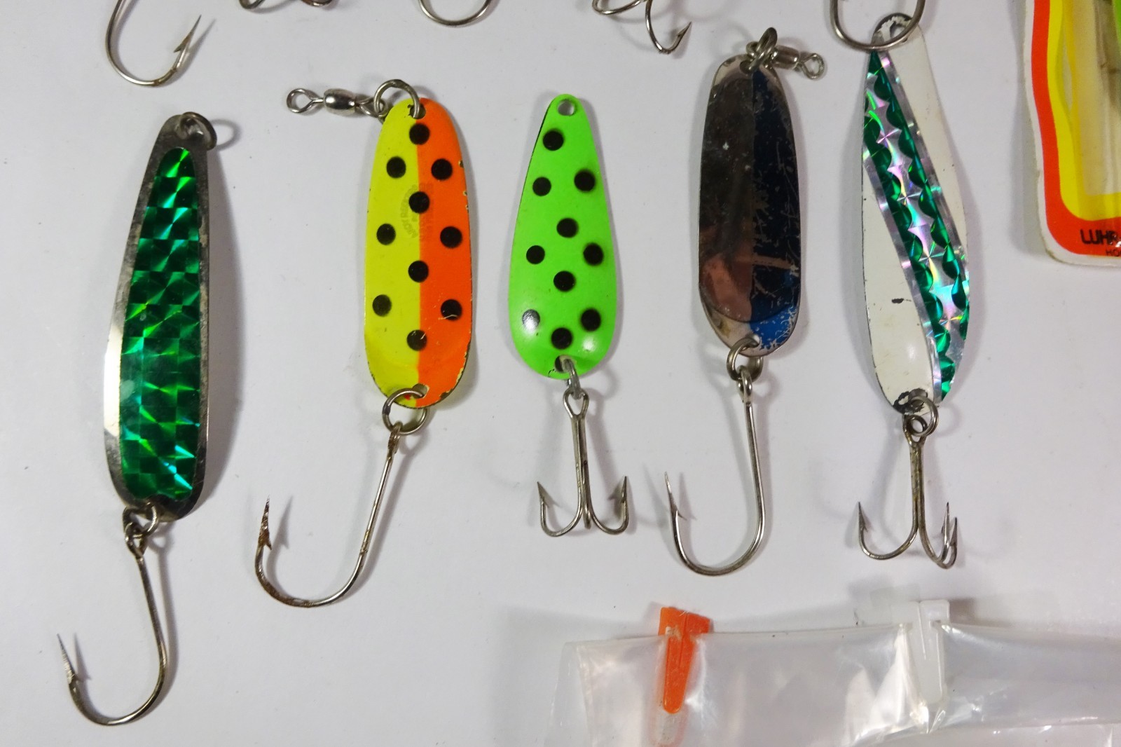 25 pc Lot of Fishing SPOONS-LURES-PLUGS-Andy Reekers-Luhr Jensen-SALMON-TROUT - Image 4