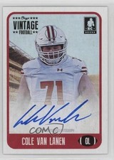 2021 Onyx Vintage Auto Blue Ink /400 Cole Van Lanen #FACV Auto 0fo5