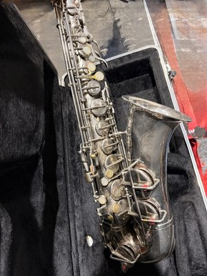 Rare silver Weltklang Alto Saxophone missing neck