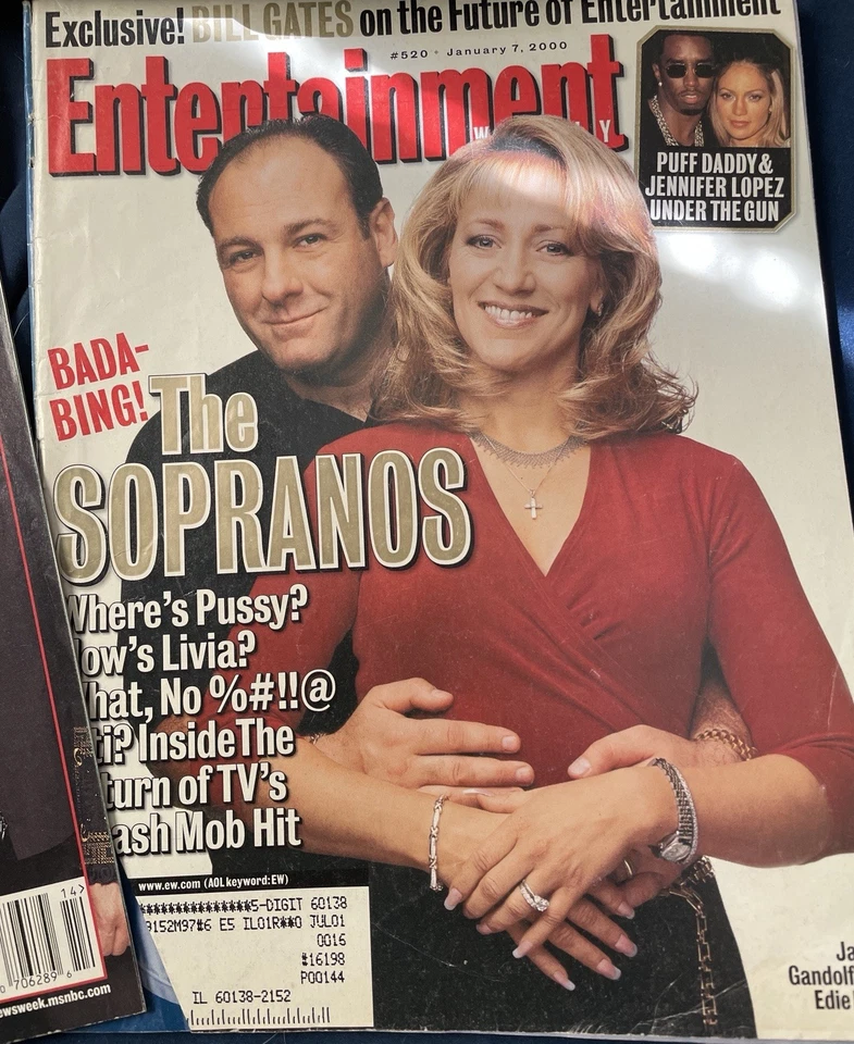 3 Sopranos Magazines 2 In Mint Condition 1 In Fair Condition Some Wear & Tear - Image 3 of 3