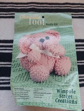 Vintage Wimpole Street Creations Chenille Toot Buddy Pink Elephant Craft Kit