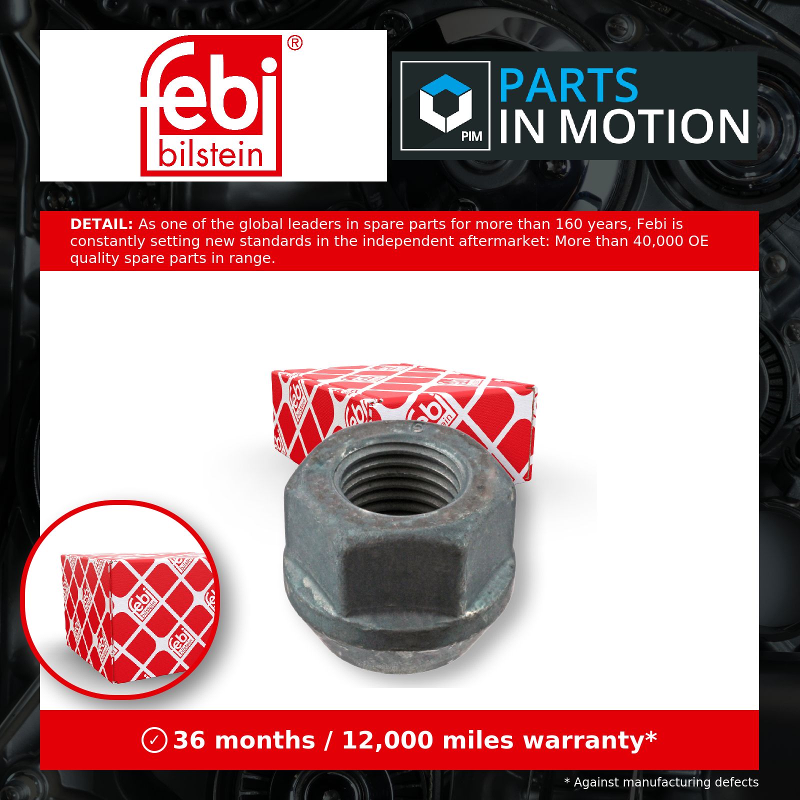 Febi Wheel Nut - 46709 - Image 10