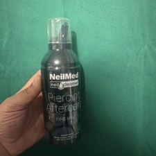 NeilMed Piercing Aftercare Fine Mist Neil Cleanse Wound Wash 6.3 oz Ex 10/2029