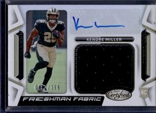 2023 Certified Kendre Miller Freshman Fabric Mirror Signatures #/399