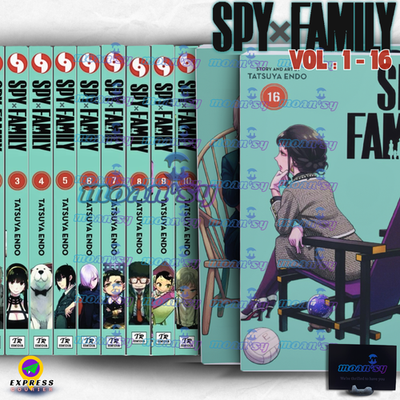 Spy x Family Volume 1-16 Manga English Full Set Comic Books New by