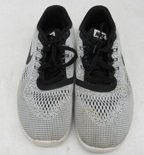 Nike Free Run Black/White/Grey 833989-100 Size 5 Youth USED FAST SHIPPING