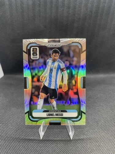 LIONEL MESSI 2026 Prizm FIFA World Cup #10 SILVER PRIZM Argentina