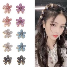 Small Crystal Hair Claw Clips for Women Girl, Multicolor Mini Multicolor10