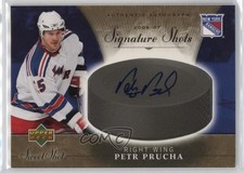 2006-07 Upper Deck Sweet Shot Signature Shots Petr Prucha #SS-PP Auto 08wd