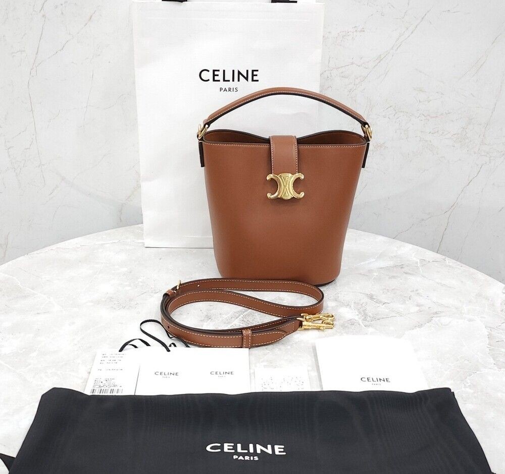 Celine New Small Louise Bucket Bag 119173FX9 135705866 | eBay