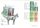 Stuart Comm/FDC - Booklet Pane - 1980  (ST185)