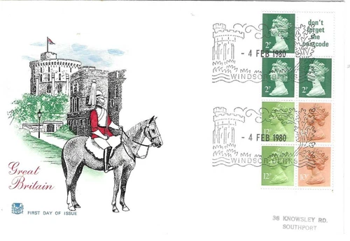 Stuart Comm/FDC - Booklet Pane - 1980  (ST185)