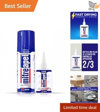 CA Glue with Activator 1.7oz-6.7oz Instant Bond Super Glue for Wood Ceramic P...